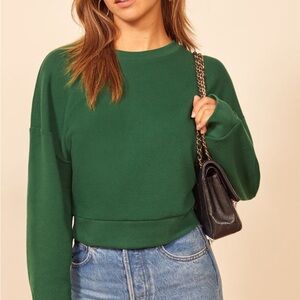 Reformation Crop Sweatshirt